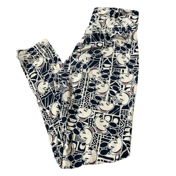 Disney LulaRoe Mickey Mouse Leggings - Picture 1 of 6